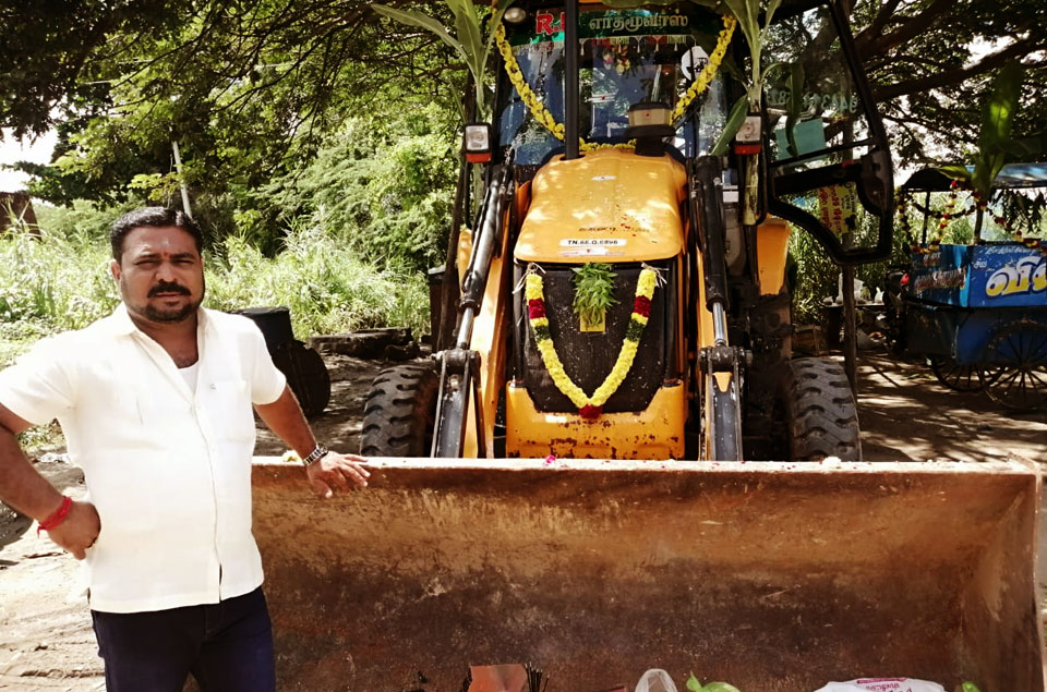 JCB Rental Services RK Earth Movers, Srirangam, Trichy